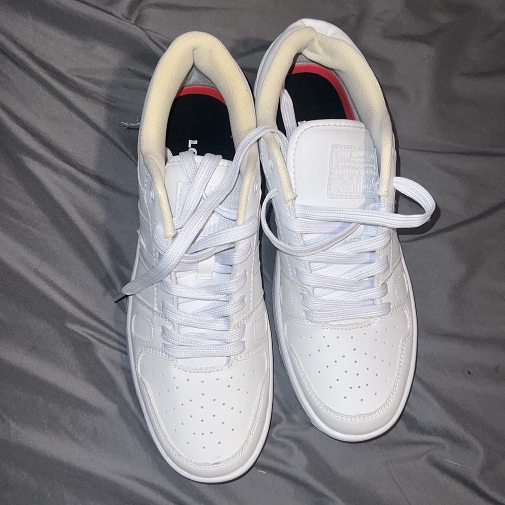 Levi’s white shoes
